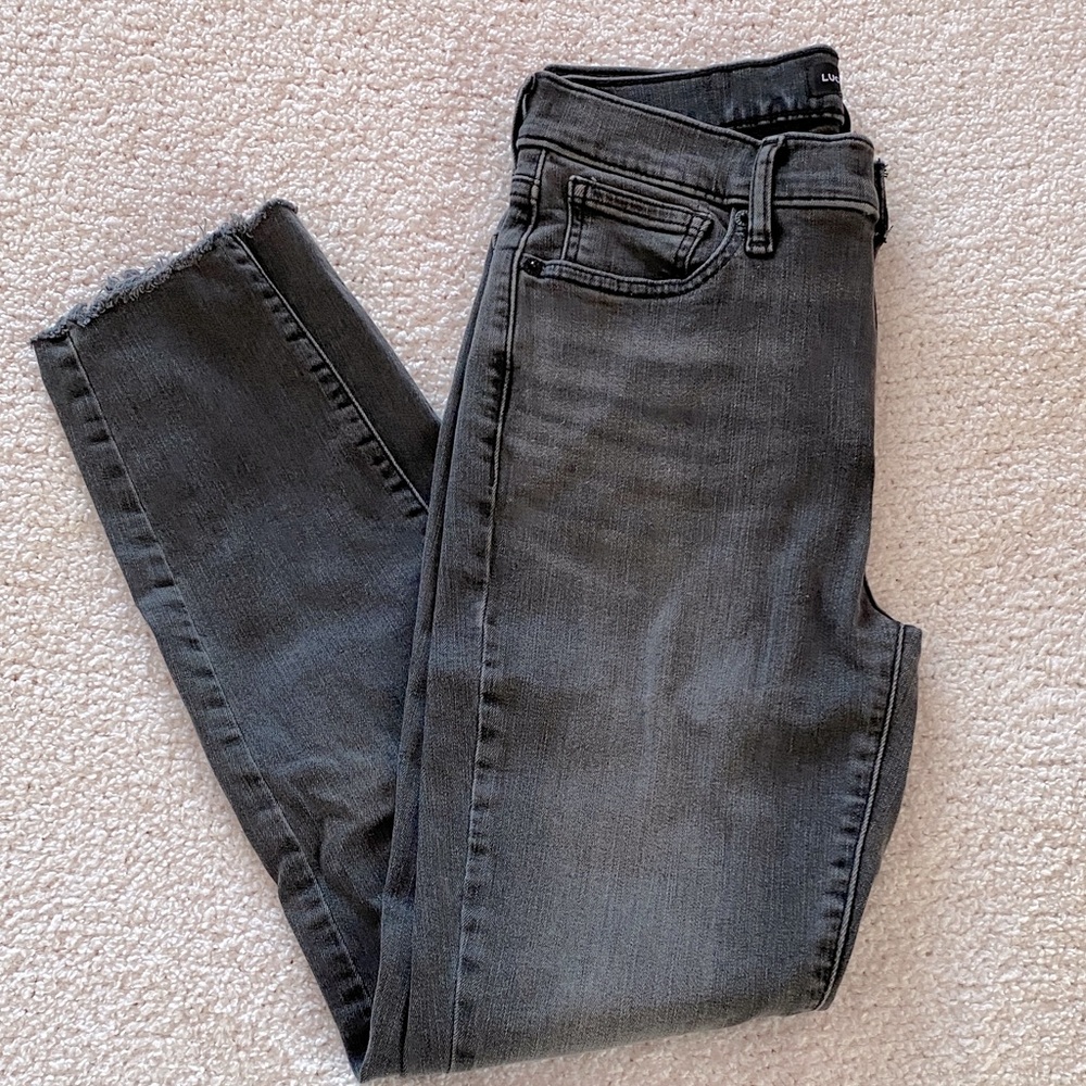 Lucky Brand High Rise Skinny Ankle Jeans